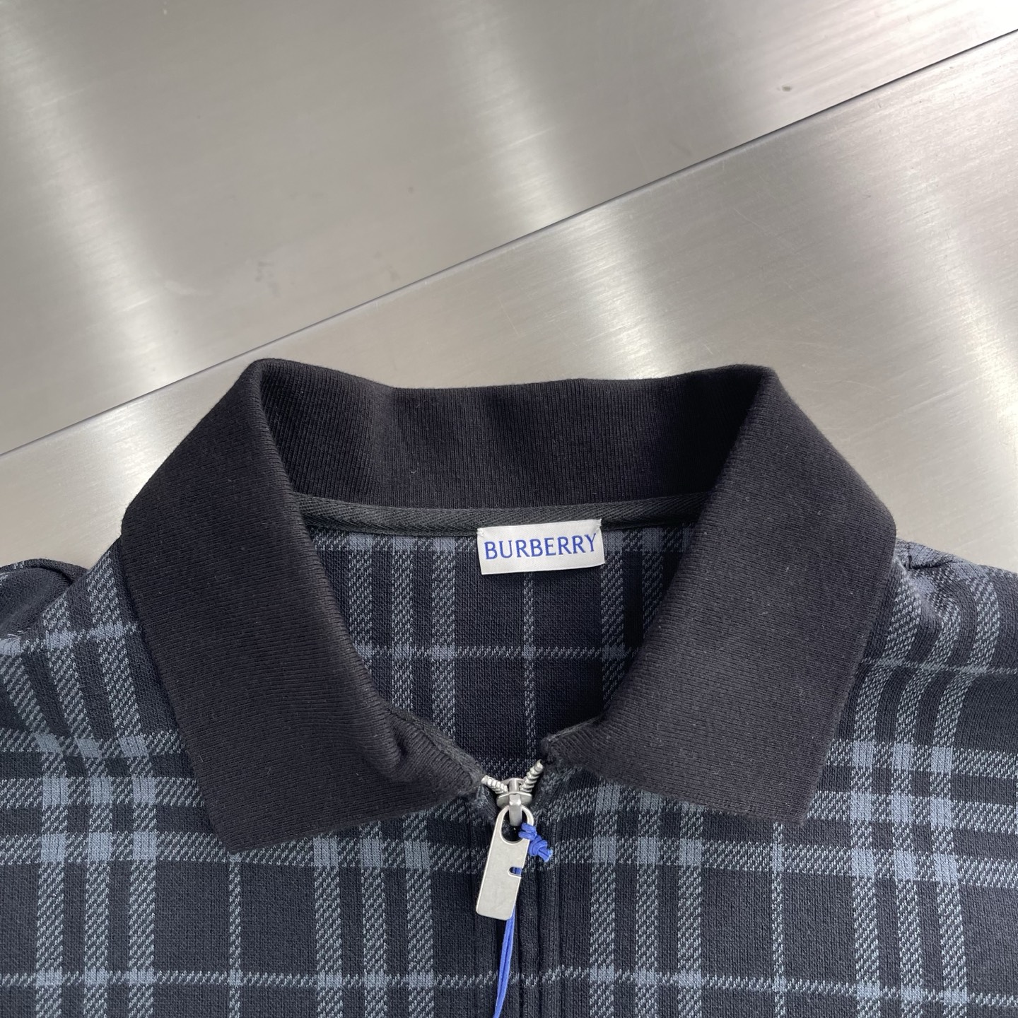 Burberry Men's Plaid Stretch Cotton Blend Polo Shirt Short Sleeve 3 i1745923490732 6583 0 0