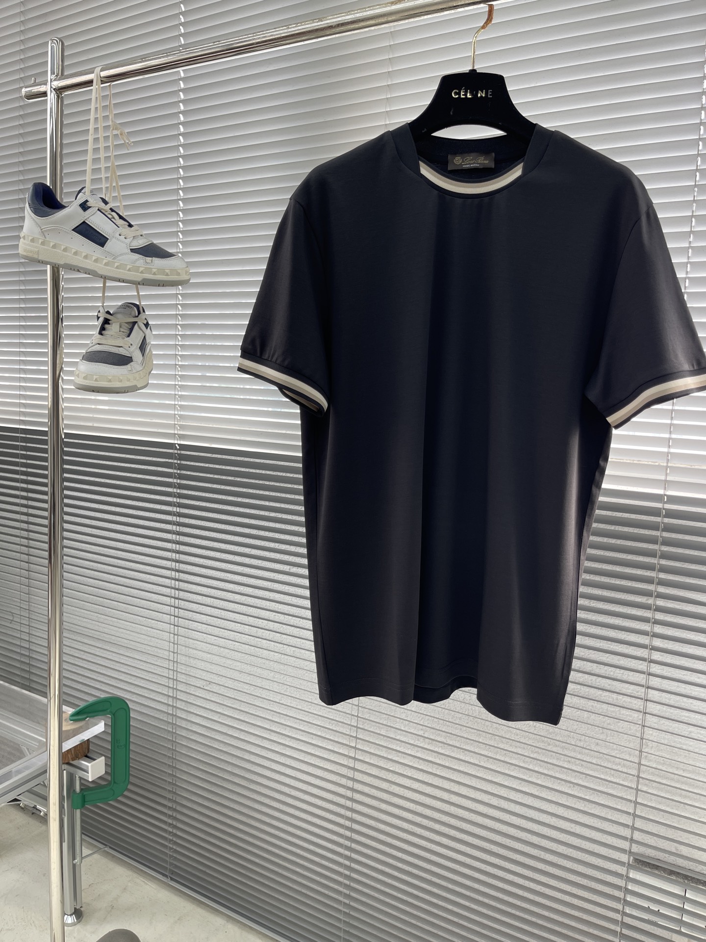 Loro Piana Men's Silk-Modal-Cotton Blend Short Sleeve T-Shirt 1 i1745926855788 4918 0 5