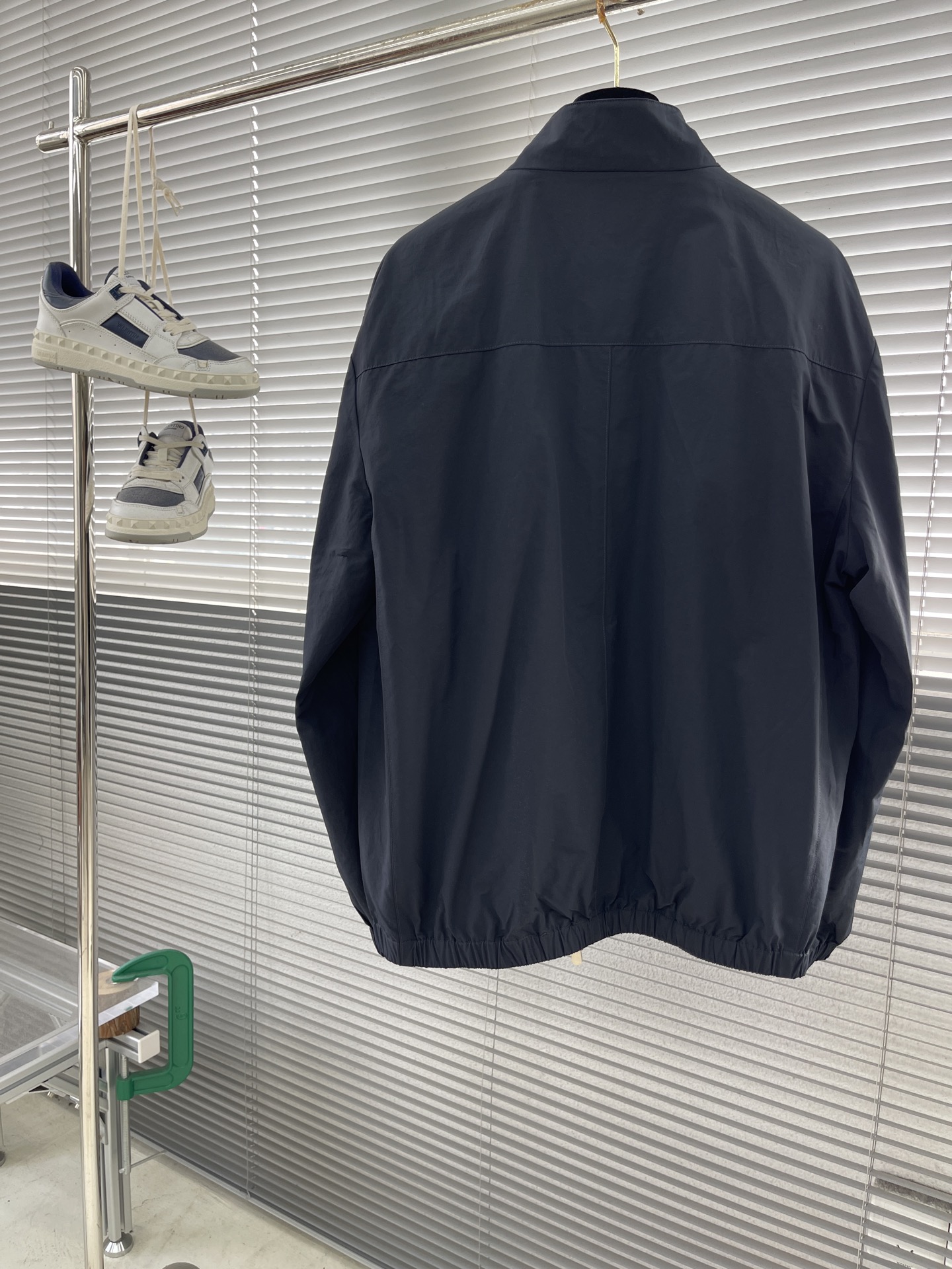 Men's Spring Stand Collar Thin Jacket with Zipper Pockets 8 i1745926990259 5098 0 7