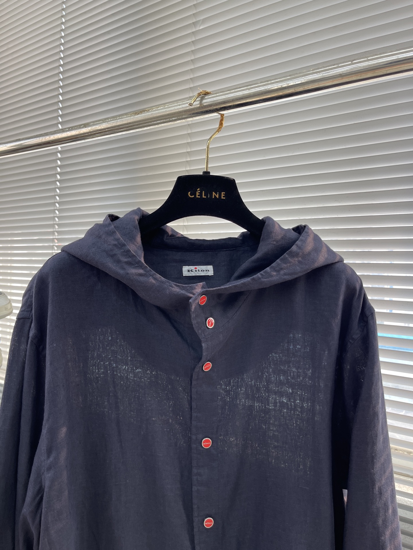 Kiton Men's Linen Hooded Shirt - Lightweight, Breathable Summer Style 2 i1745927481379 4825 0 6