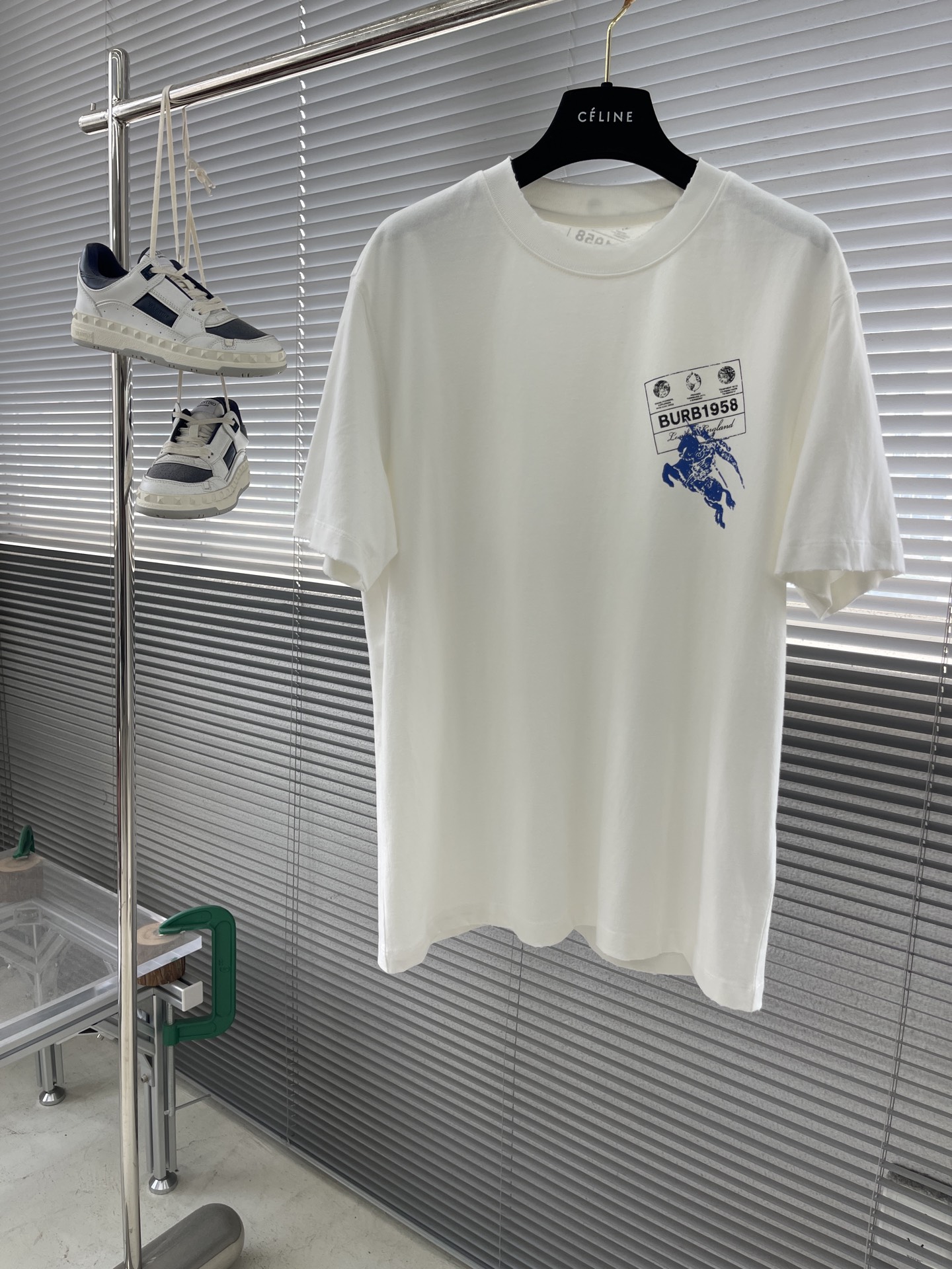 Burberry 2025 Spring/Summer White Cotton Graphic T-Shirt, Relaxed Fit 1 i1745928107923 5937 0 6