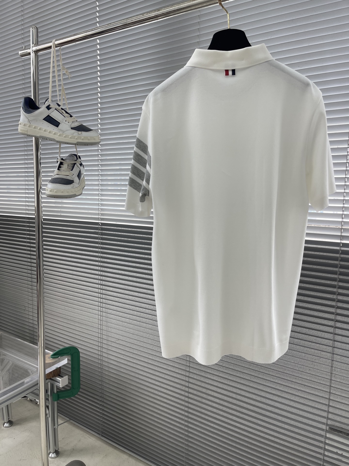Classic Fit Polo Shirt with Striped Sleeve Detail - Spring/Summer 2025 Collection 8 i1745928172074 1019 0 7