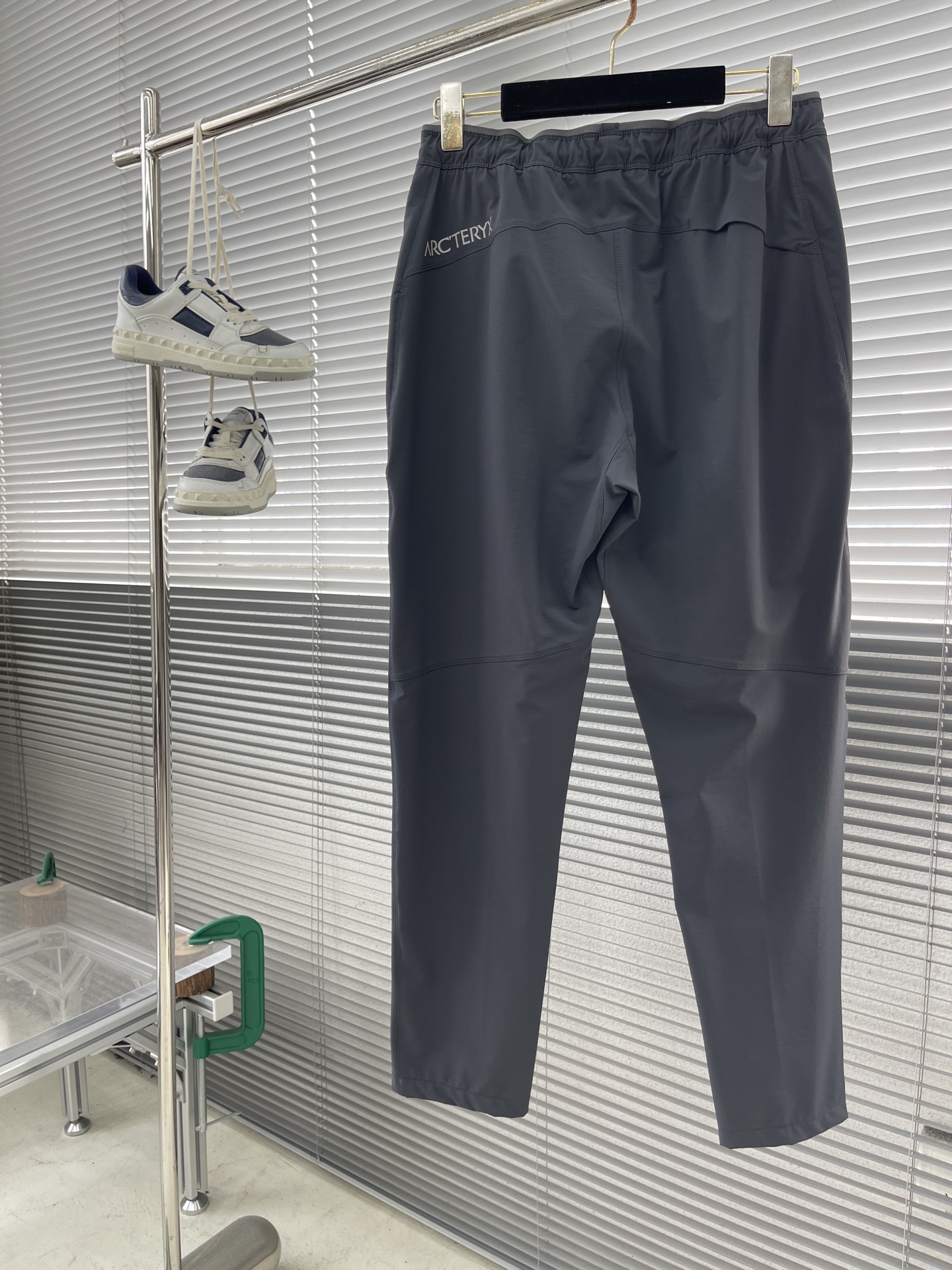 Arc'teryx Men's Grey Outdoor Quick-Dry Ripstop Hiking Pants With Reflective Logo 2 i1745928659240 1369 0 8