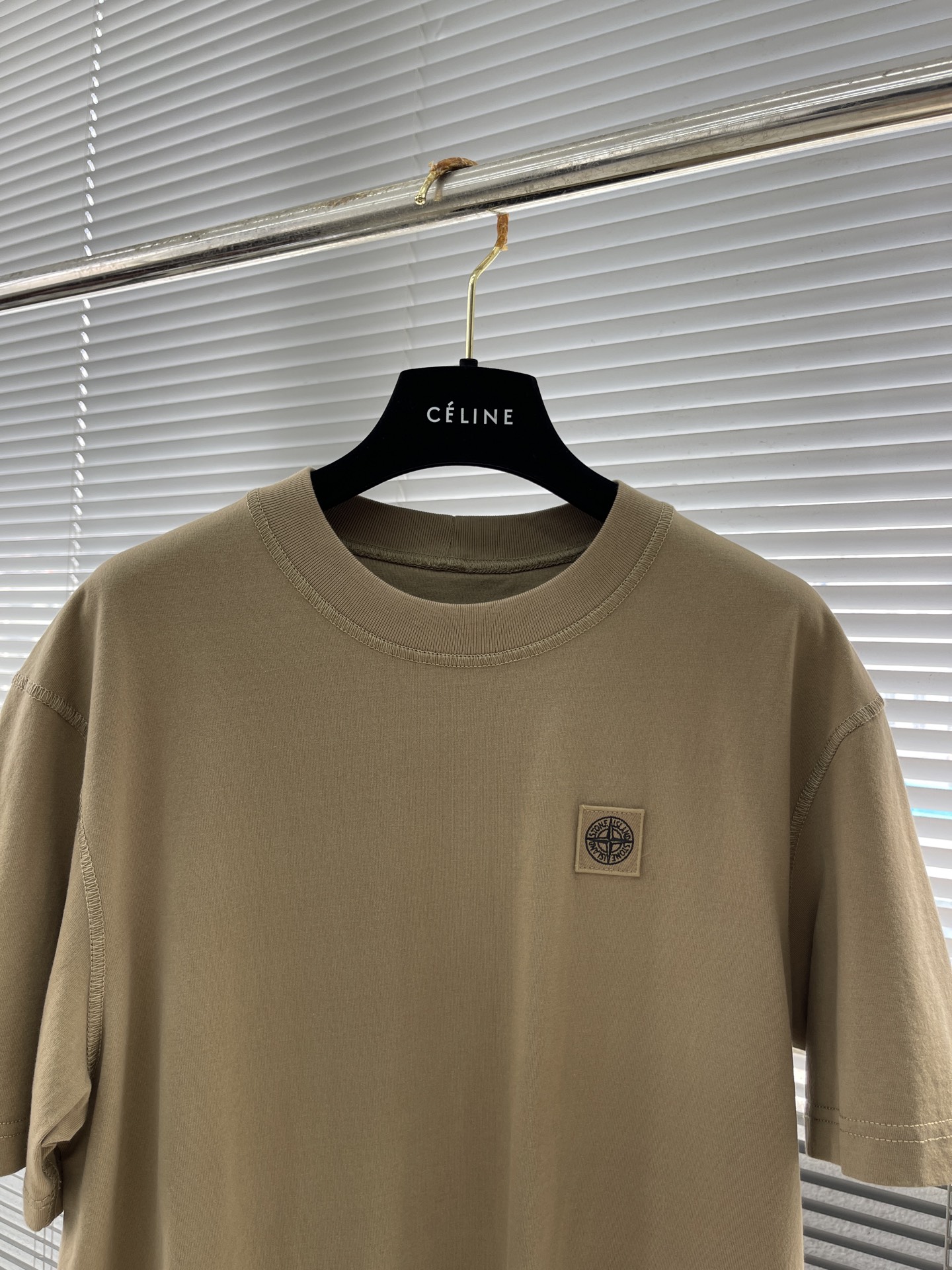 Stone Island 2025 S/S Crewneck T-Shirt, Lightweight Cotton, Embroidered Logo 2 i1746006439352 604 0 6