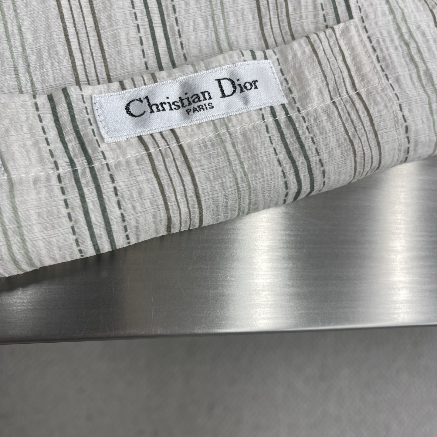 Dior Striped Short Sleeve Shirt - Lightweight & Stylish Summer Essential 5 i1746259728269 4277 0 3