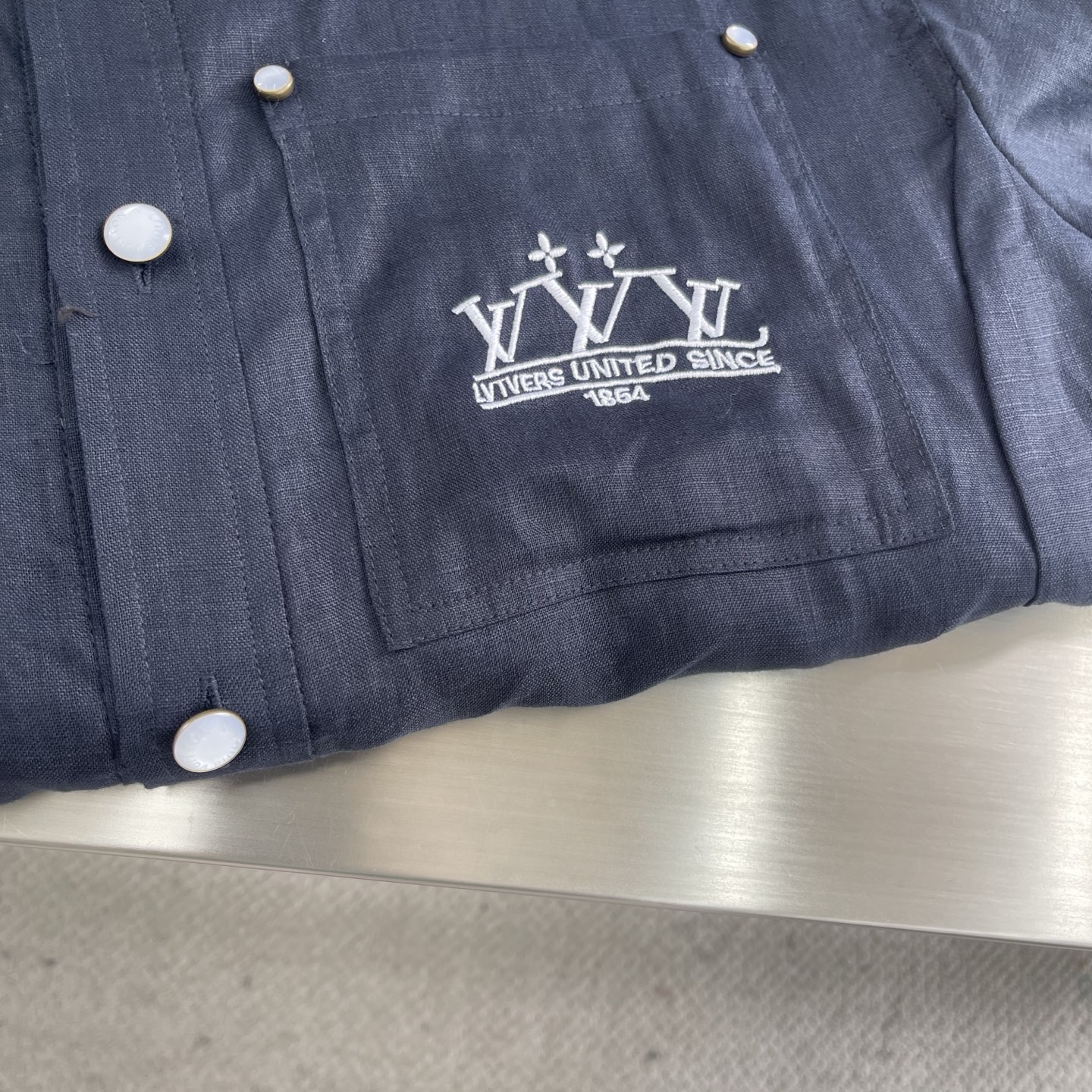 Louis Vuitton Summer Co-ord Set - Linen Blend Shirt and Shorts (M-3XL) 5 i1746260926357 8642 0 1