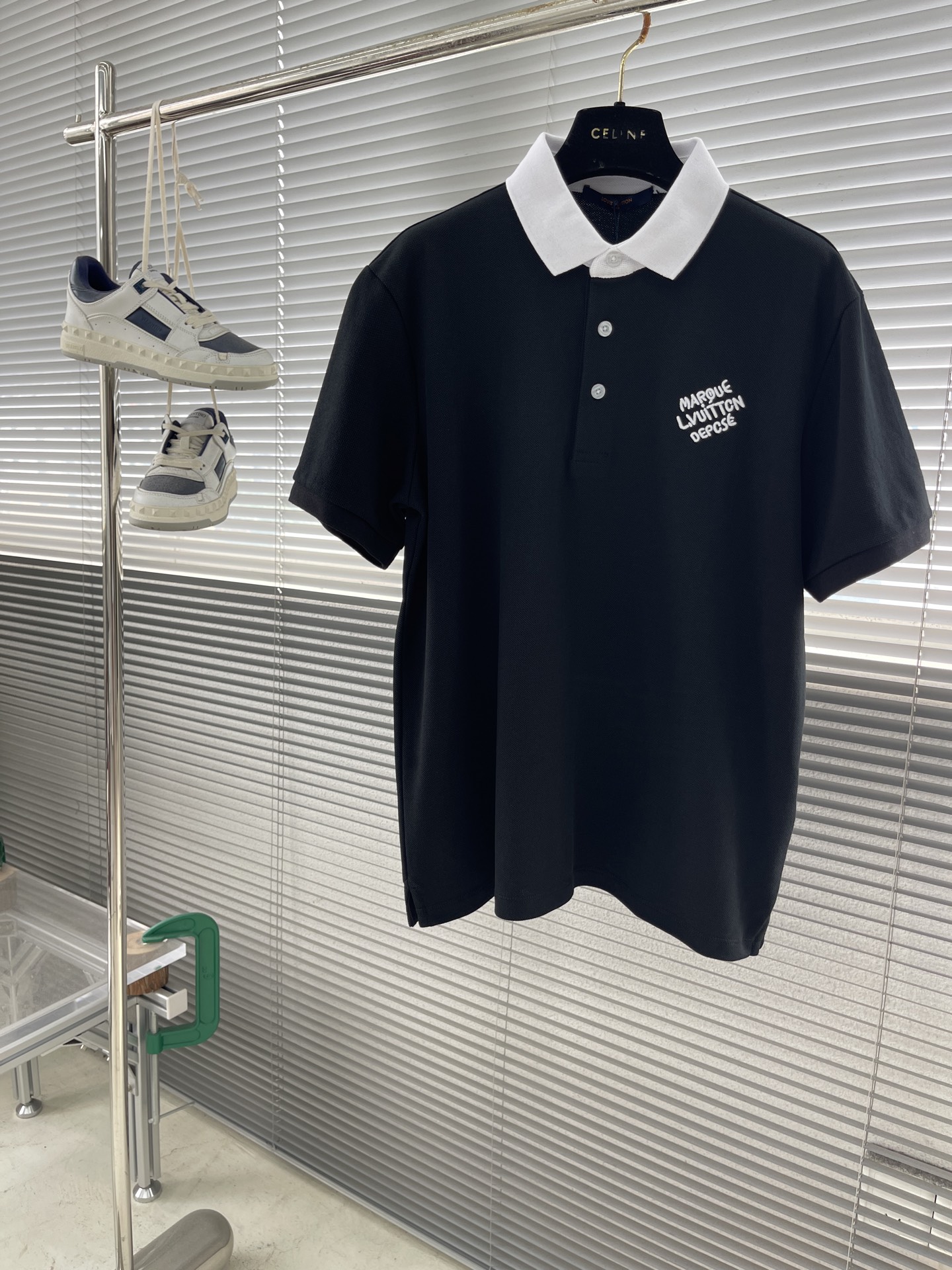 Louis Vuitton Embroidered Letter Polo Shirt - Versatile, Stylish, and Comfortable