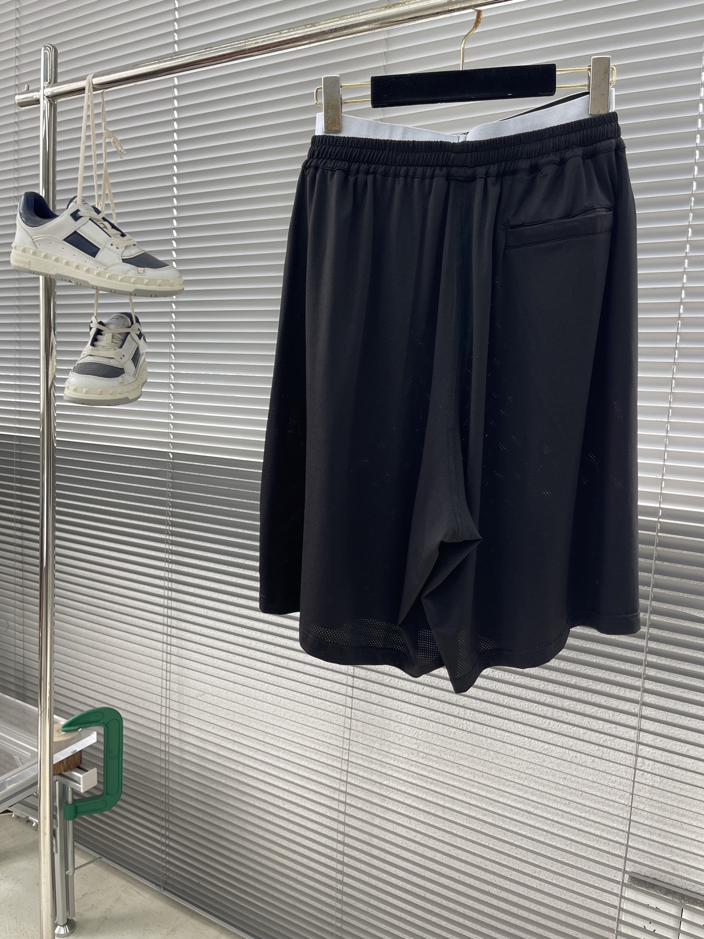 Balenciaga Black Mesh Shorts - Lightweight, Breathable, and Stylish for Men 9 i1746353870697 9717 0 8