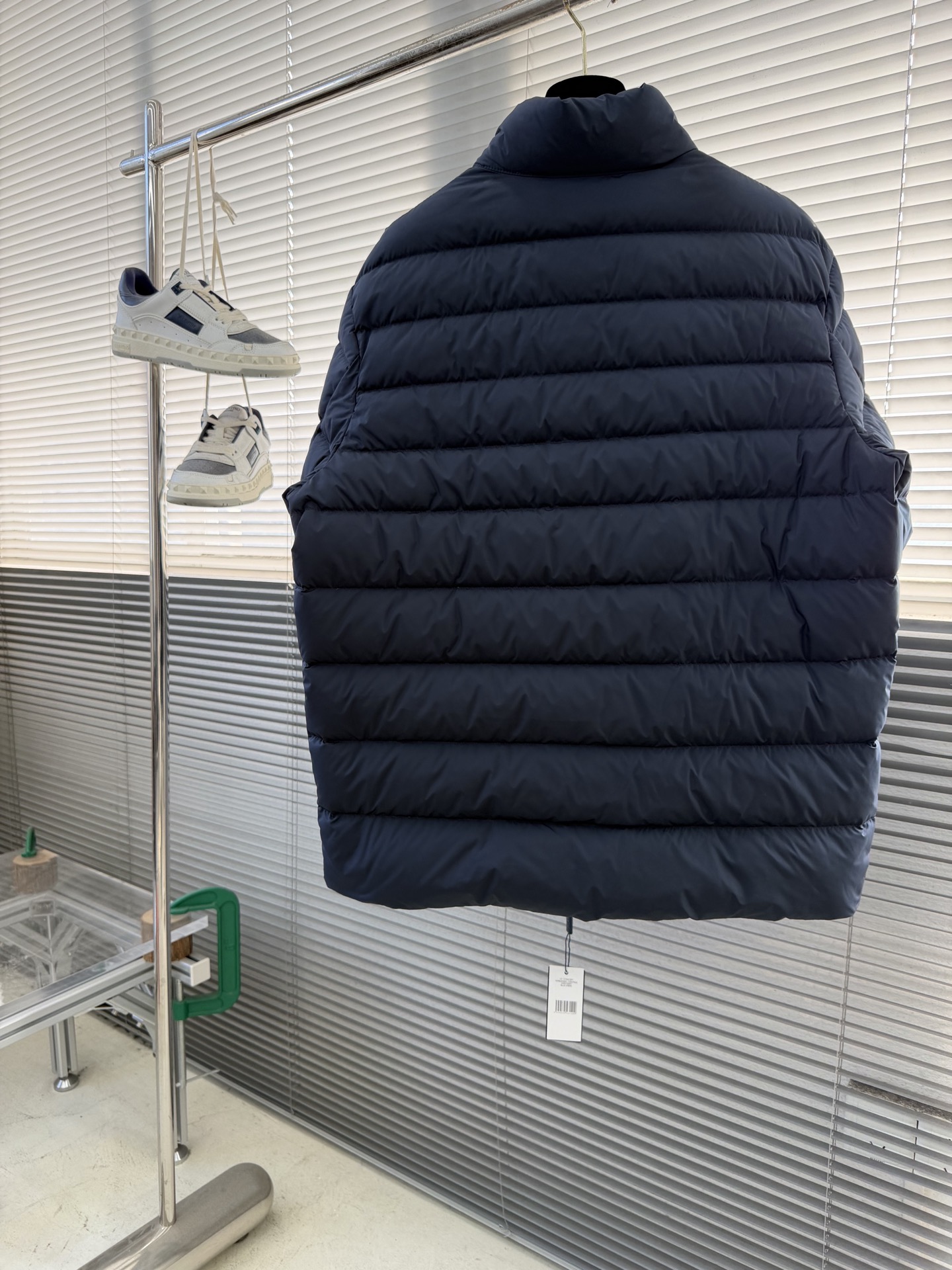 -Ralp🆕h Lauren 拉夫劳伦 轻便立领羽绒外套尼龙面料具有良好的防风防水性能，能有效阻挡外界风