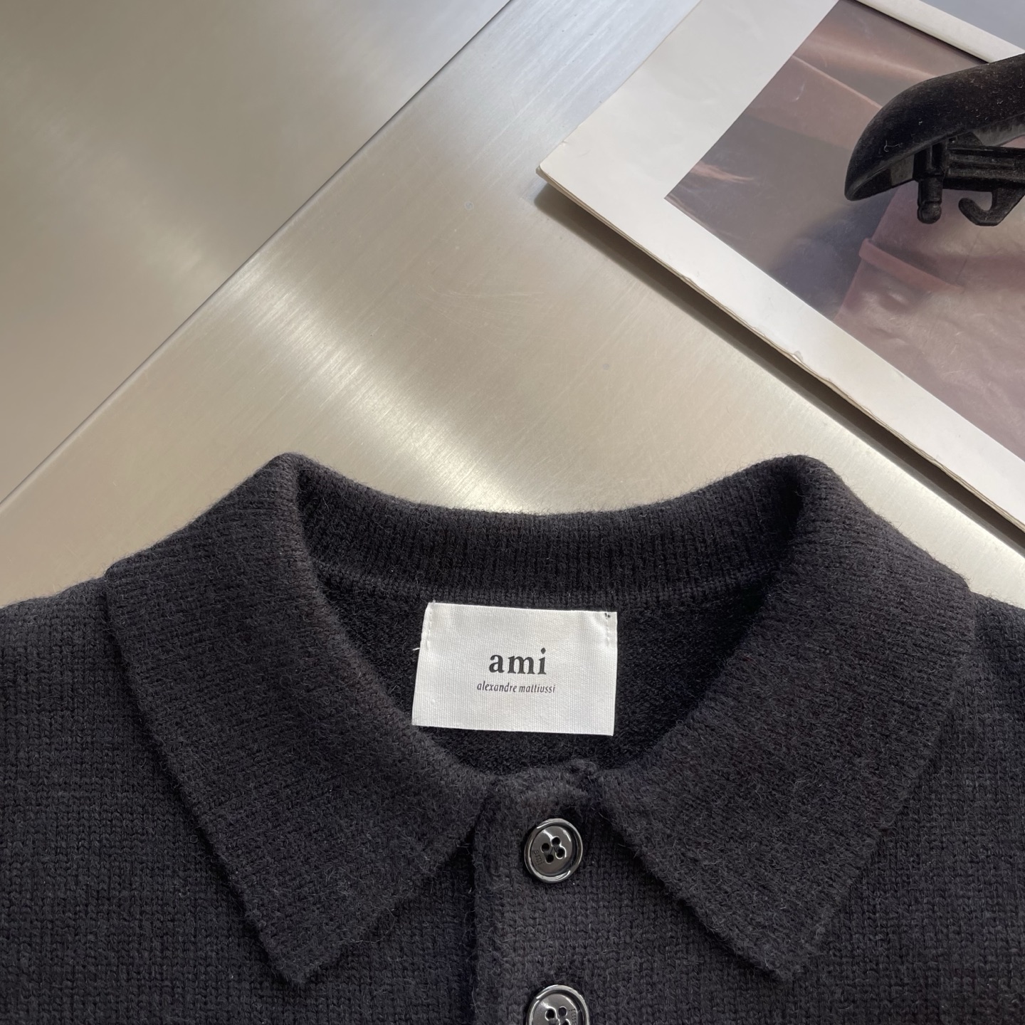 -Ami 毛衣 MINI爱心‼️®打造柔软细腻的触感与水洗质感，让穿着更为亲肤舒适，更能给你带来极致的穿