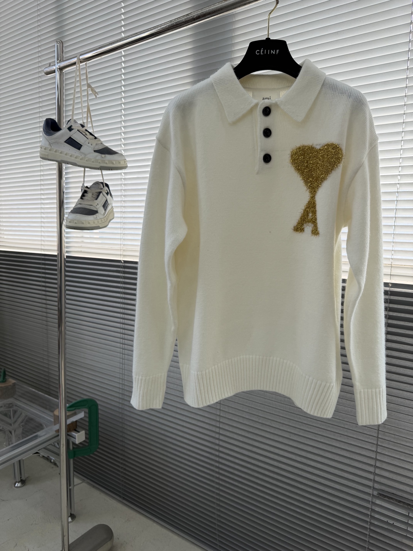 -Ami 毛衣 MINI爱心‼️®打造柔软细腻的触感与水洗质感，让穿着更为亲肤舒适，更能给你带来极致的穿