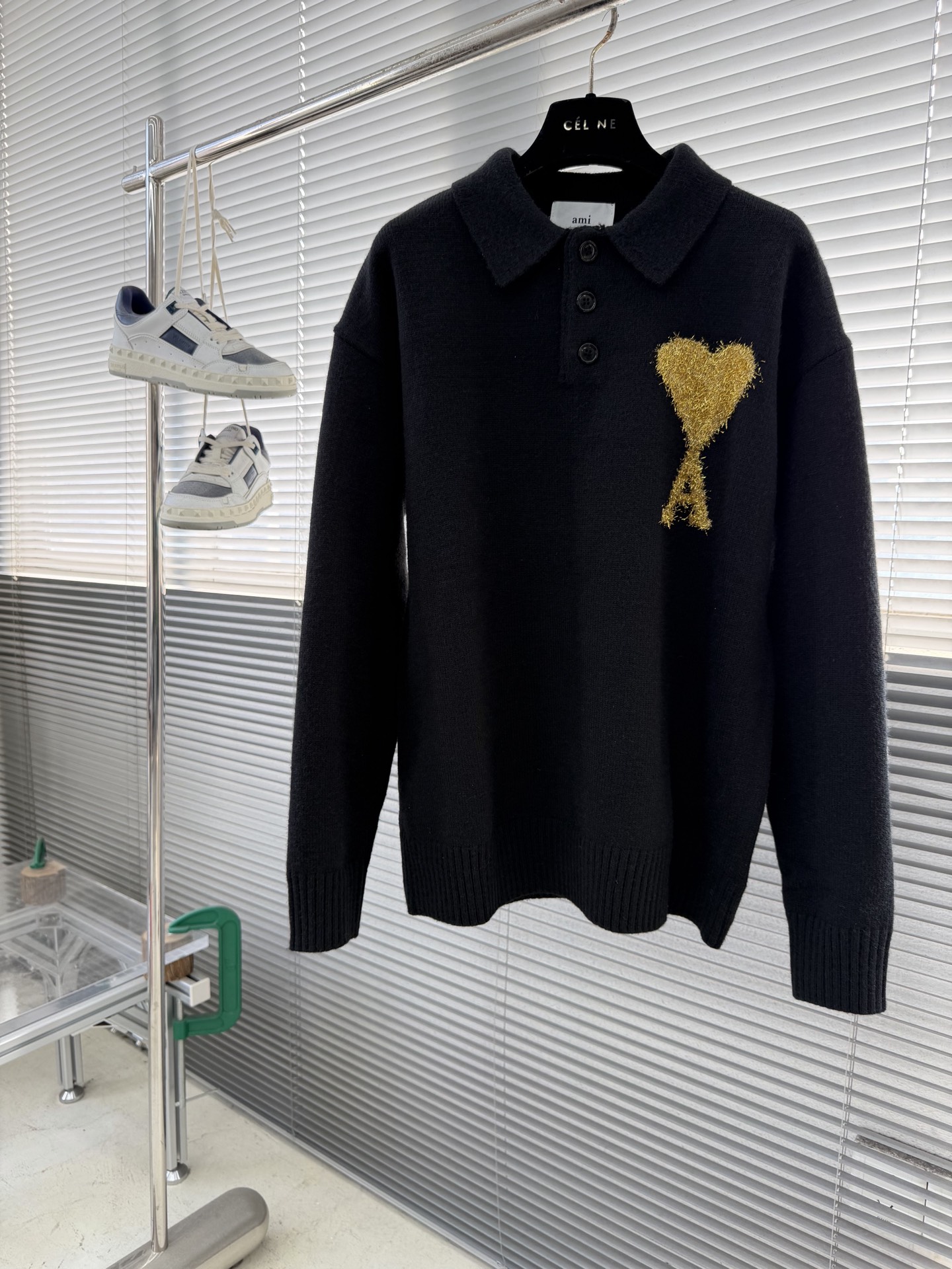 -Ami 毛衣 MINI爱心‼️®打造柔软细腻的触感与水洗质感，让穿着更为亲肤舒适，更能给你带来极致的穿