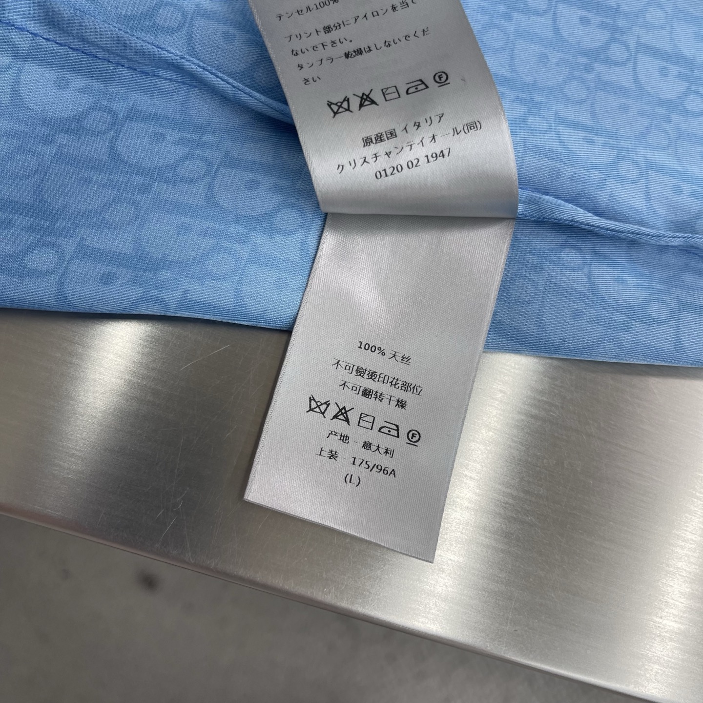 -Dio 26ss新款印花真丝斜纹布短袖衬衫 码数：S.M.L.XL衣长71.5 73 74.5 76胸