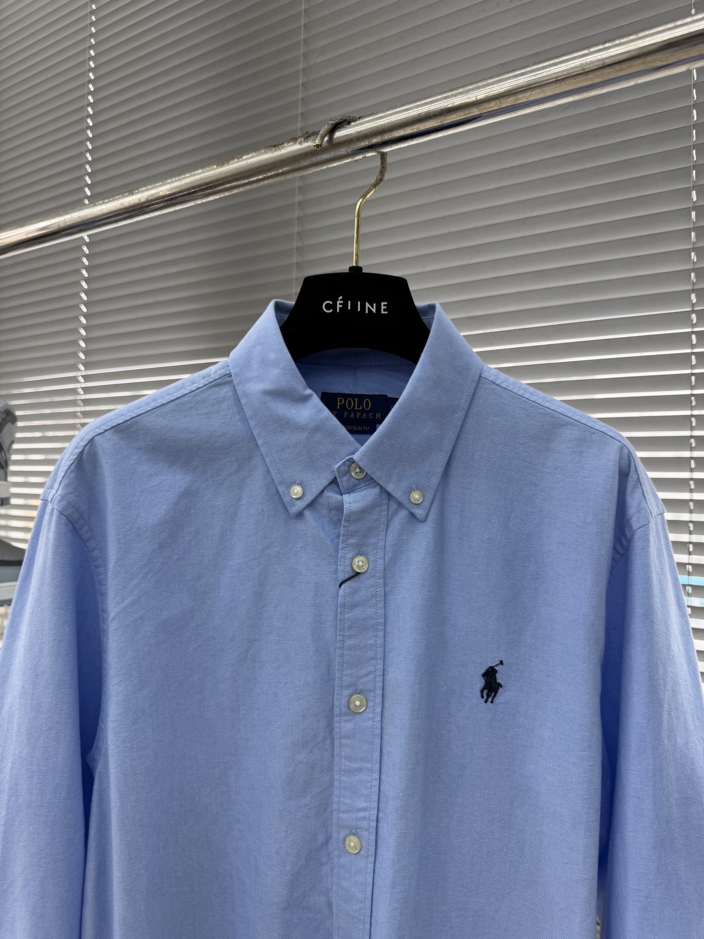 -Raloro Pianah lauren 26ss logo刺绣宽松长袖 经典版型亚麻衬衫，采用轻盈透