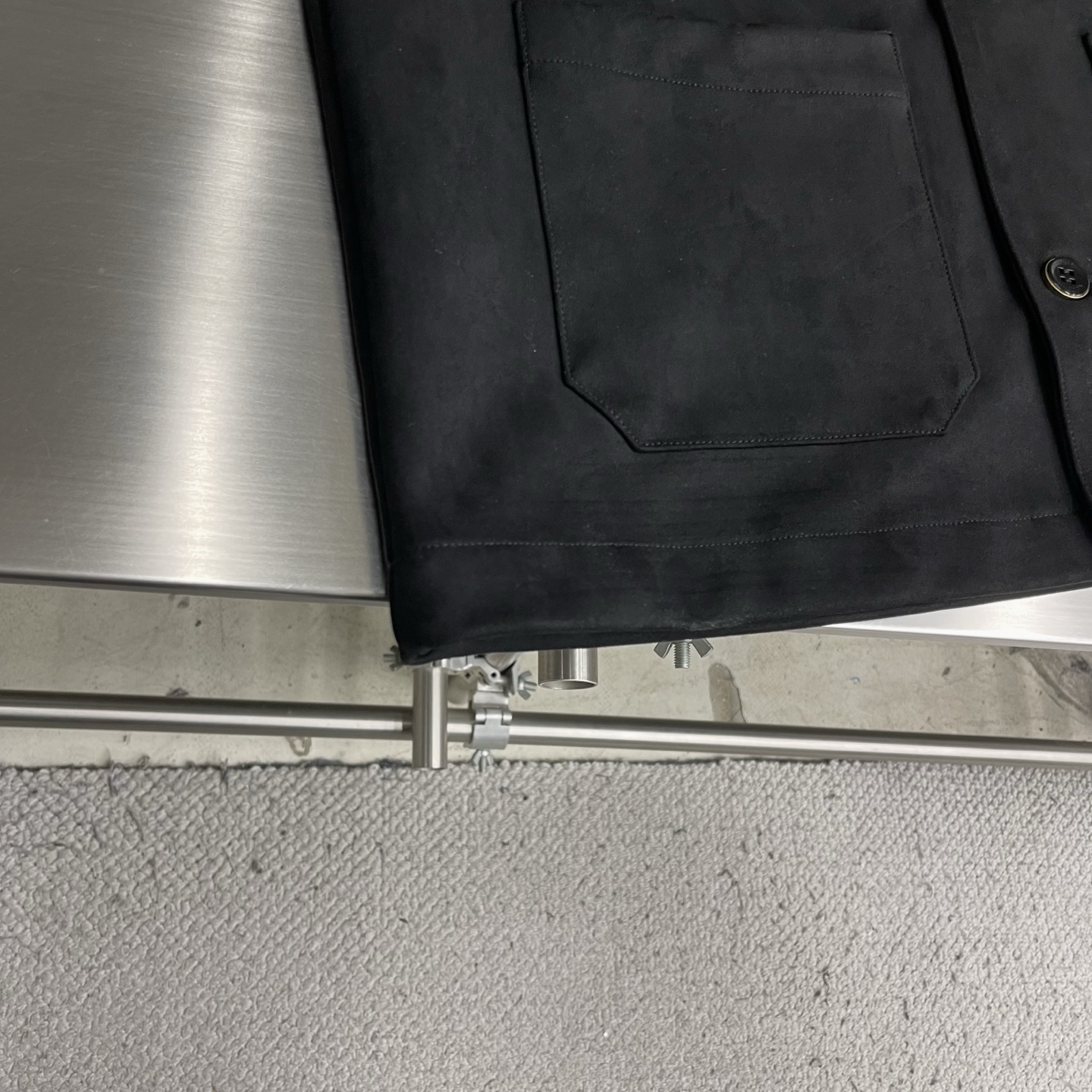 -驴牌 新款进口环保麂皮绒夹克，男士立体拼接裁剪商务休闲百搭外套！贸易公司渠道稀出，同步秀场发售！一款令