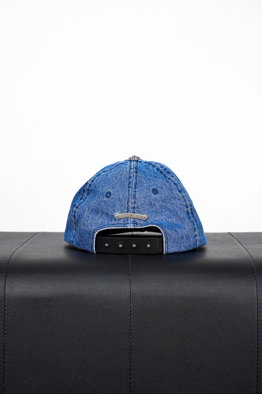 180 Chrome Hearts/克罗心 藤蔓宝剑图案帽子 蓝色