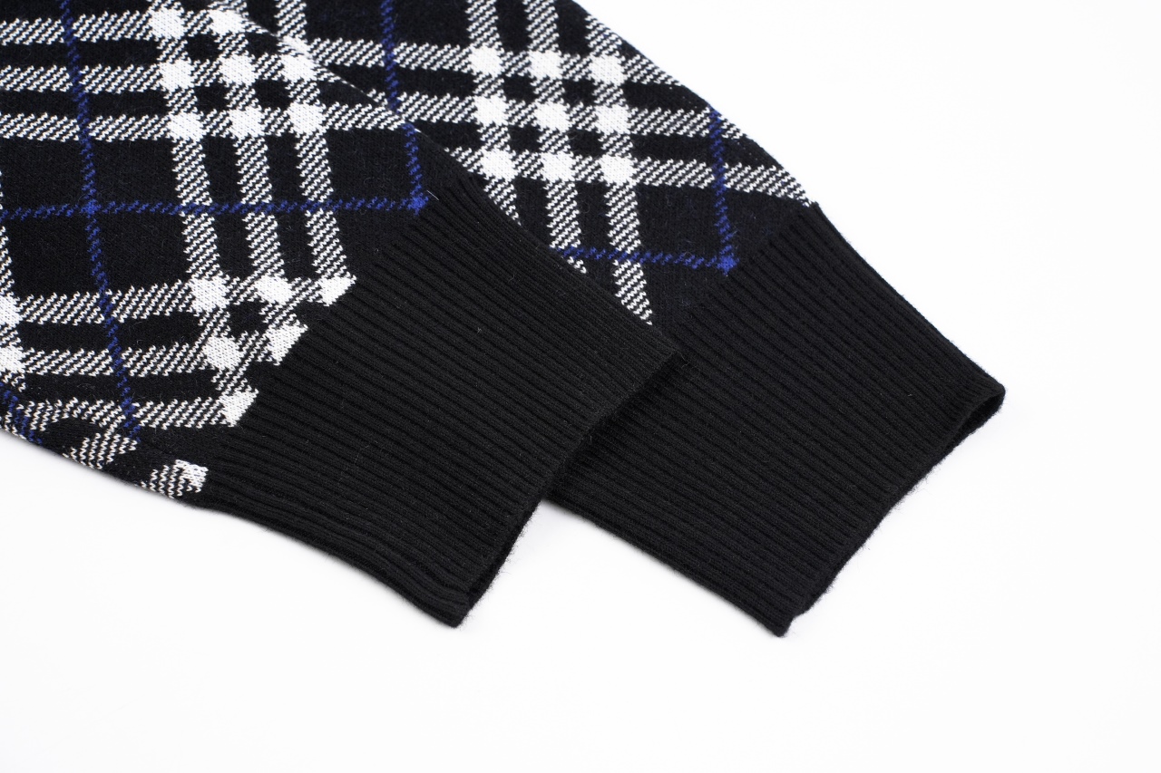 400 巴宝莉 25 格纹羊毛夹克外套