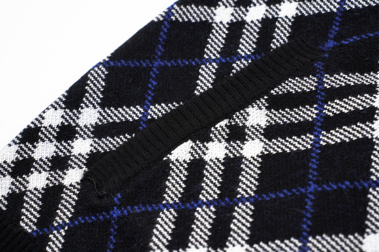 400 巴宝莉 25 格纹羊毛夹克外套