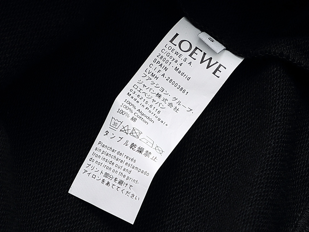 Loewe/罗意威 24Fw 经典刺绣徽标圆领卫衣