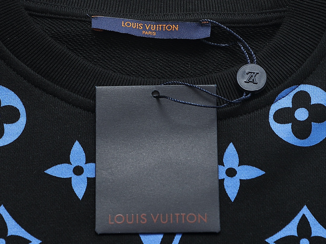 Louis Vuitton/路易威登 渐变老花圆领卫衣 Logo标识精致升级