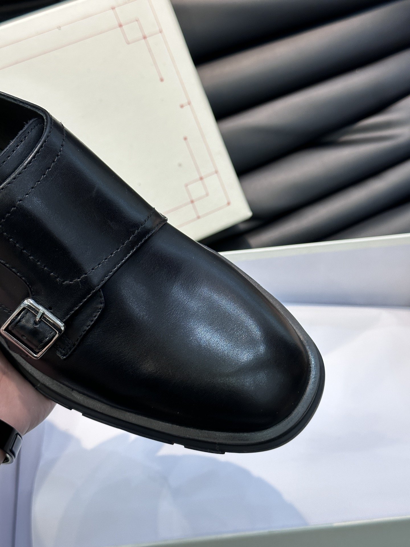 AlexanderMcQueen亚历山大麦昆厚底松糕男士皮鞋原版开模定制大底进口头层牛皮增高与舒适度兼备