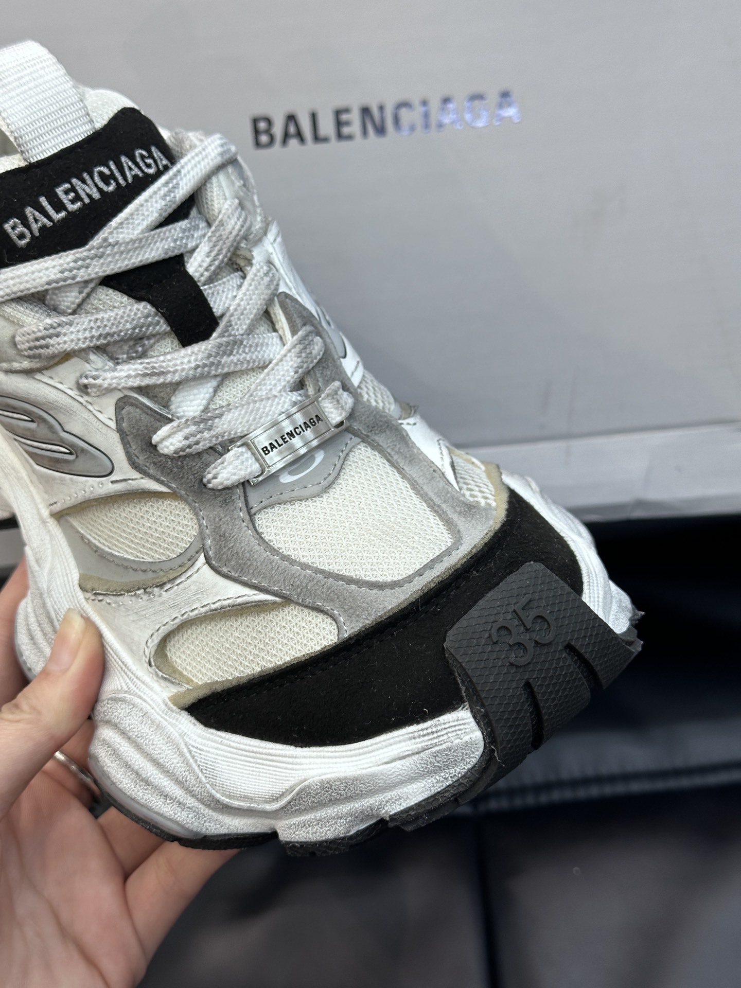 Balenciaga巴黎世家十代24SS最新款5XLCargoSneaker系列情侣款老爹鞋顶级版本原厂
