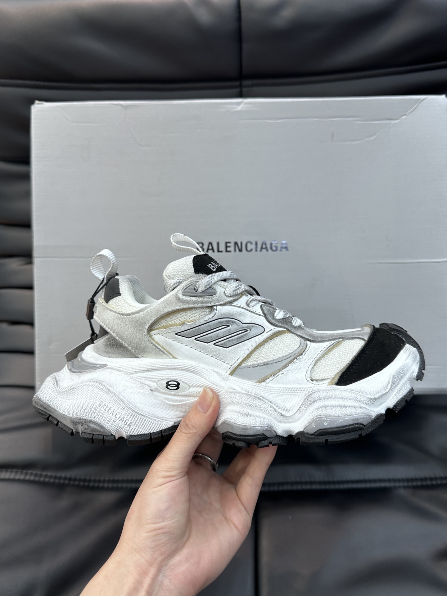 Balenciaga巴黎世家十代24SS最新款5XLCargoSneaker系列情侣款老爹鞋顶级版本原厂