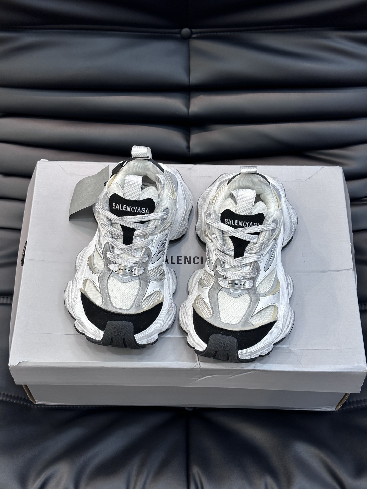 Balenciaga巴黎世家十代24SS最新款5XLCargoSneaker系列情侣款老爹鞋顶级版本原厂