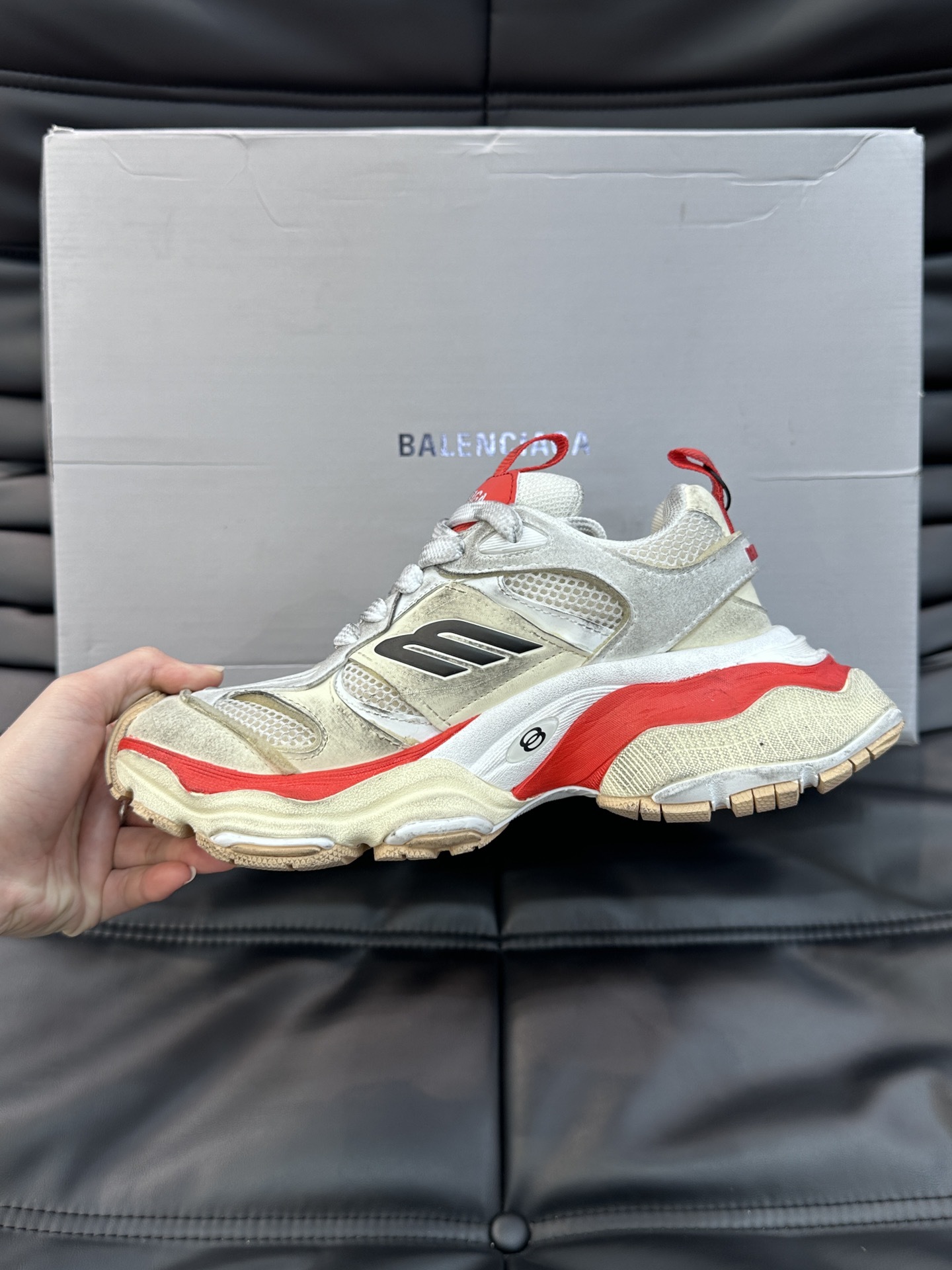 Balenciaga巴黎世家十代24SS最新款5XLCargoSneaker系列情侣款老爹鞋顶级版本原厂