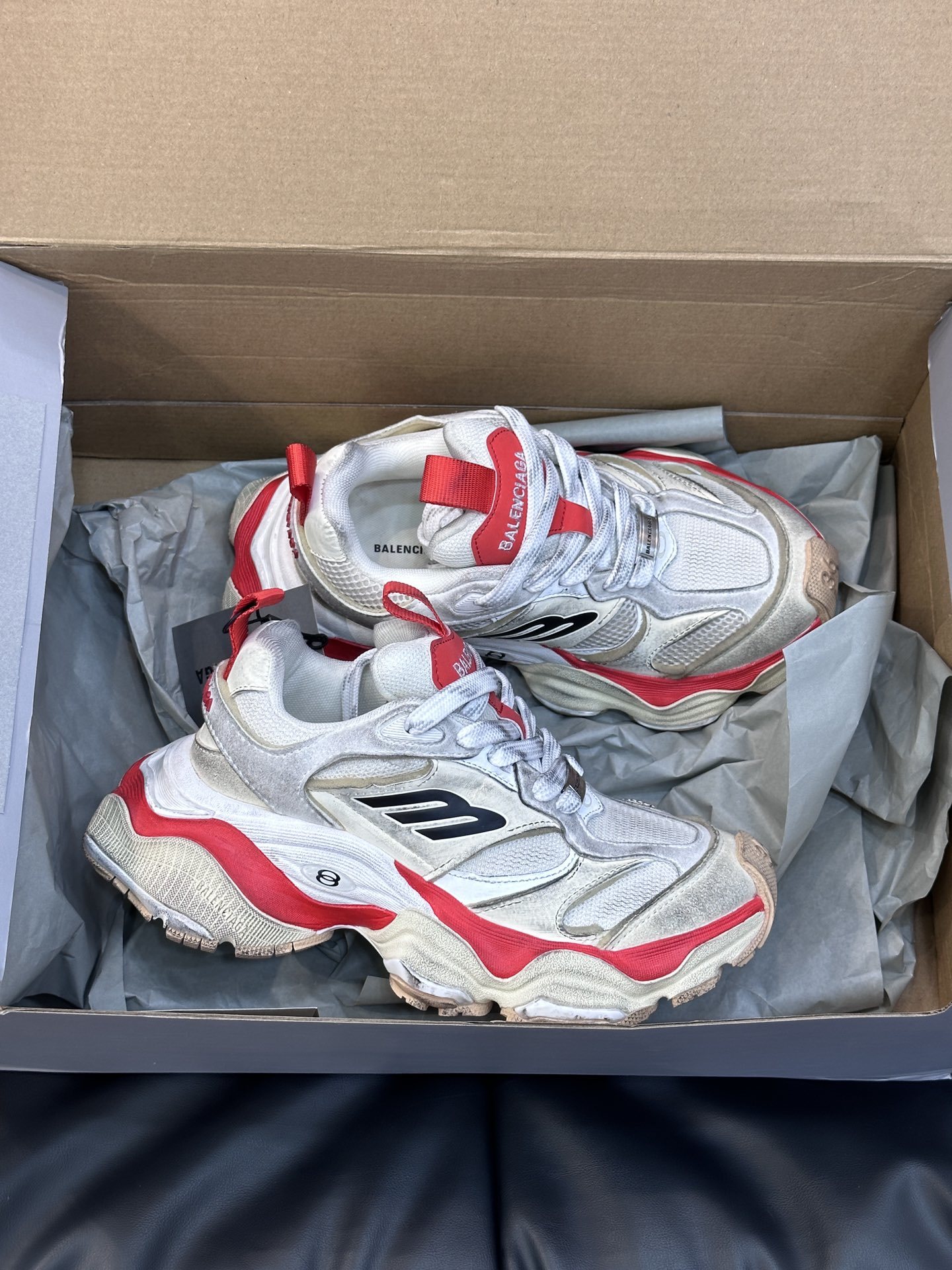 Balenciaga巴黎世家十代24SS最新款5XLCargoSneaker系列情侣款老爹鞋顶级版本原厂