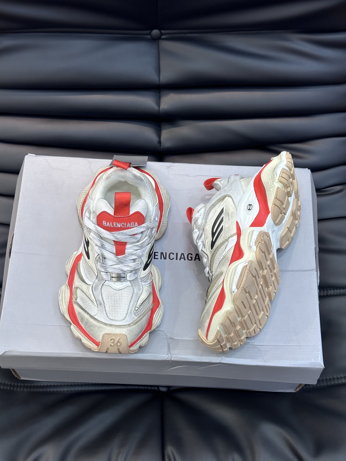Balenciaga巴黎世家十代24SS最新款5XLCargoSneaker系列情侣款老爹鞋顶级版本原厂