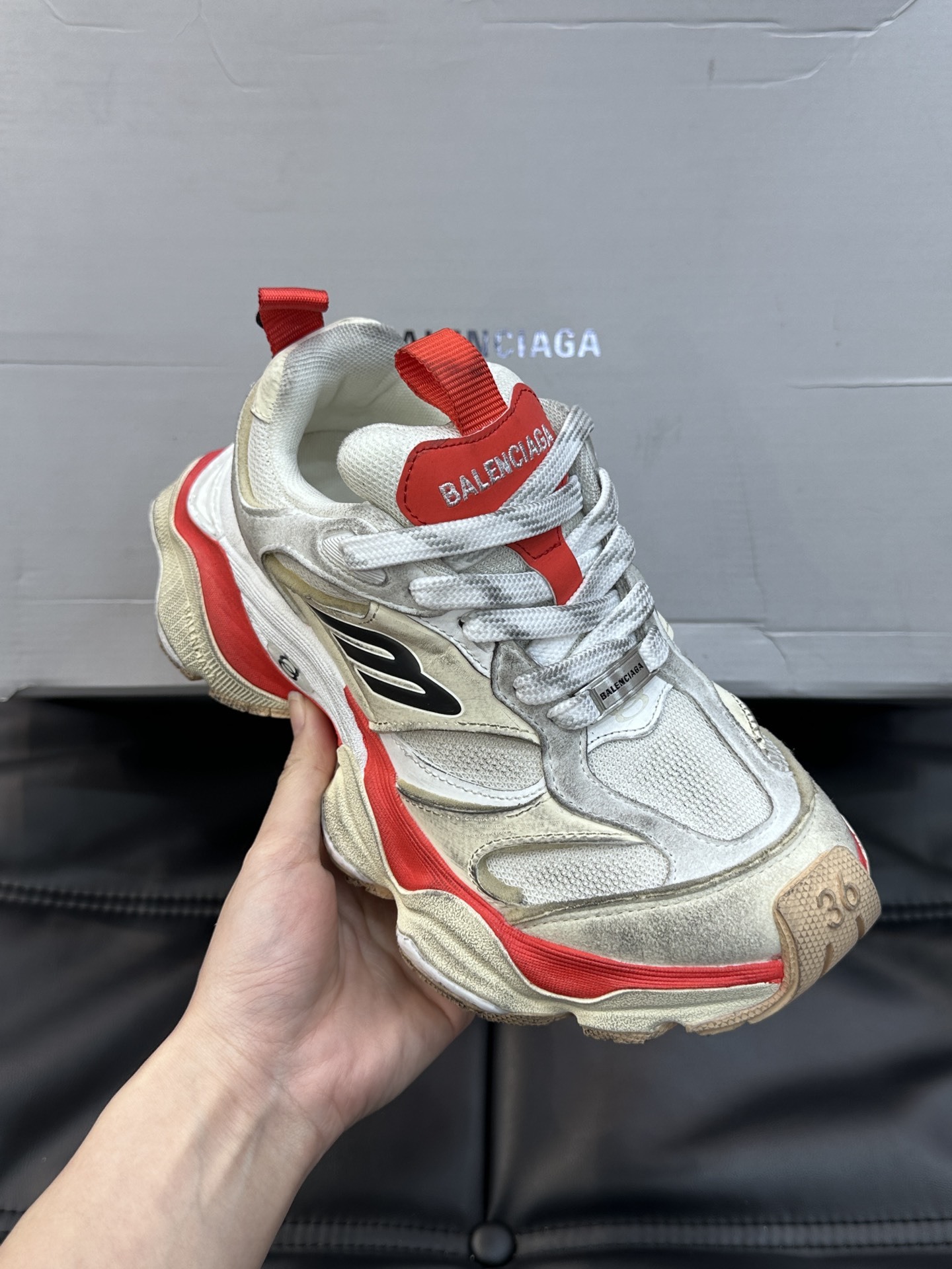 Balenciaga巴黎世家十代24SS最新款5XLCargoSneaker系列情侣款老爹鞋顶级版本原厂