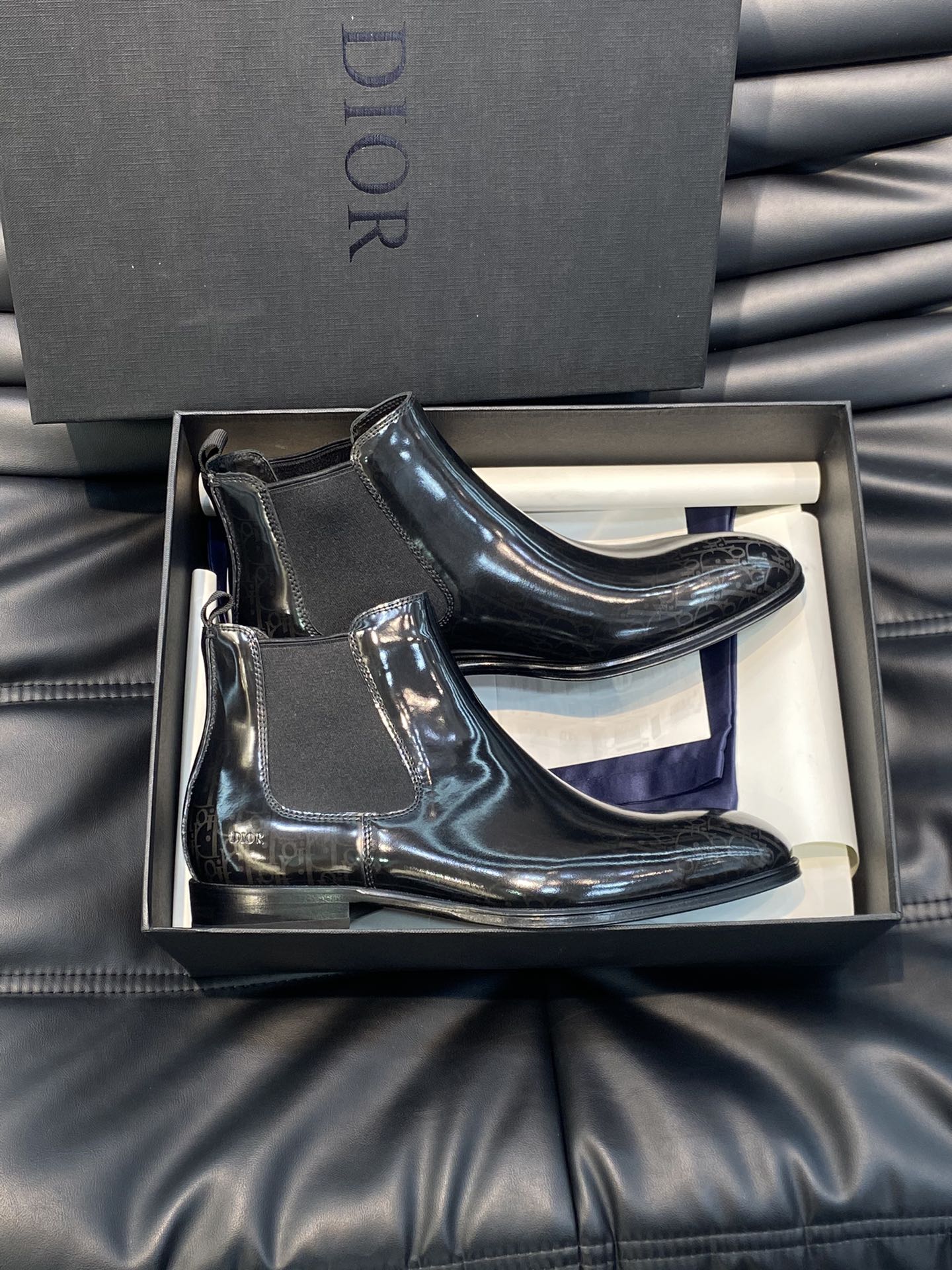 Louis Vuitton Haute Couture Classic Luxury Leather Shoe Loafer Shoes 4