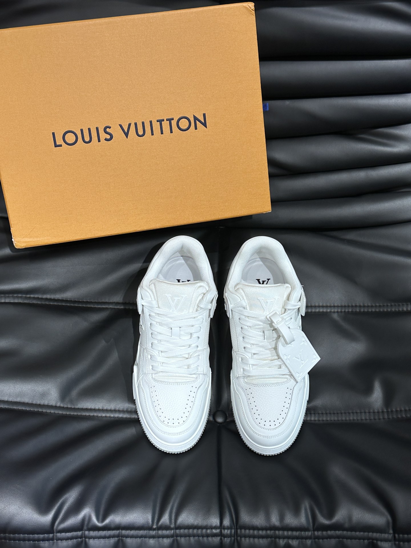 Replica di design alta qualità
 Louis Vuitton Scarpe Sneaker Pelle bovina Fashion Pantaloni da tuta