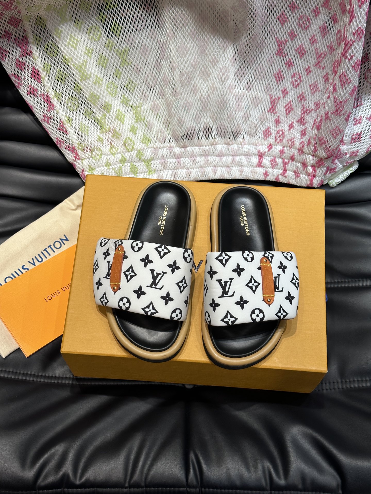 Louis Vuitton Shoes Sandals Slippers Designer High Replica
 Unisex Men Fabric Mini