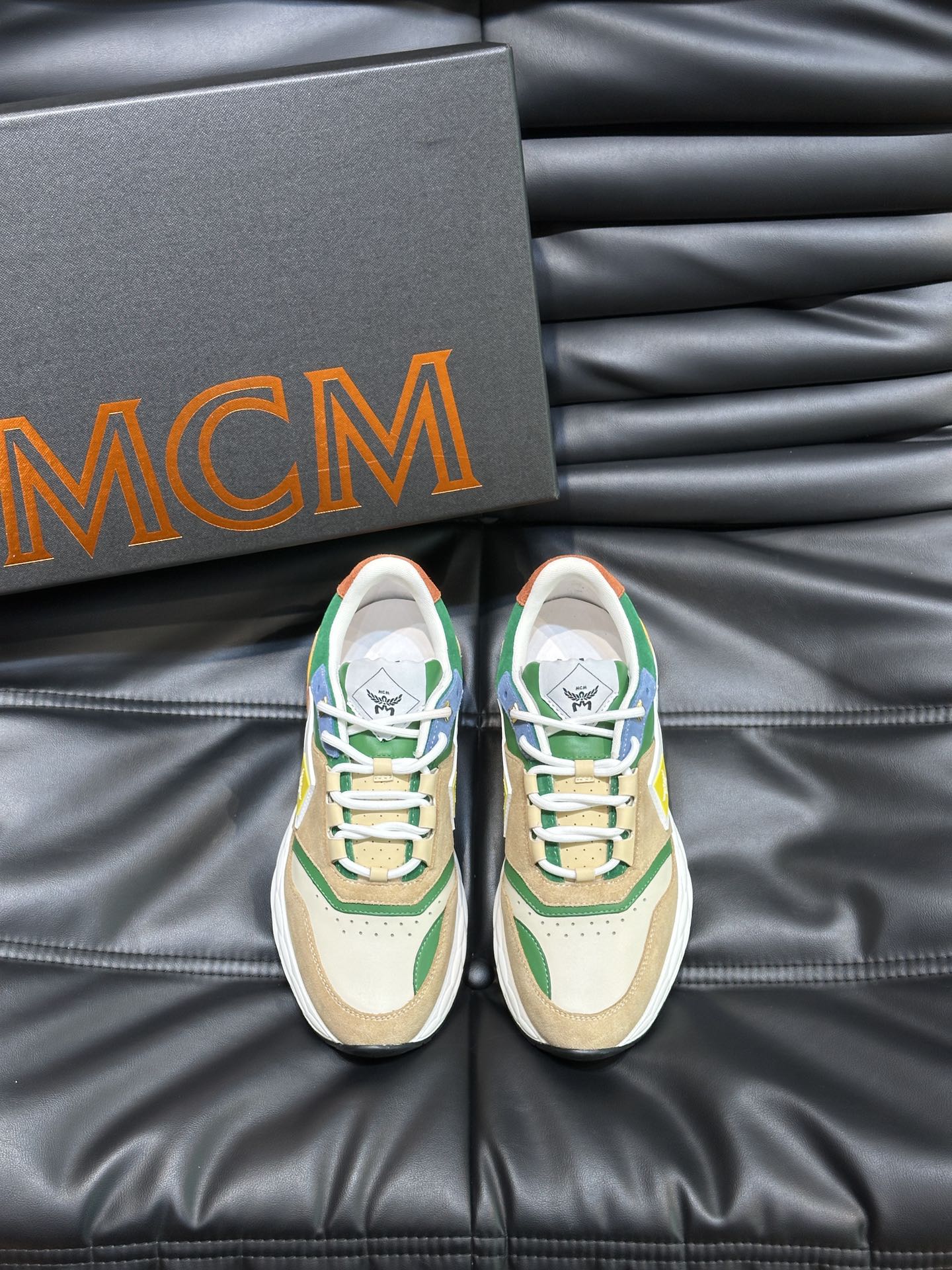 MCM Shoes Sneakers Online Store
 Men Spring/Summer Collection Vintage Casual