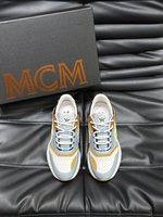 MCM Designer
 Shoes Sneakers Men Spring/Summer Collection Vintage Casual