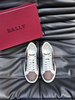 Bally Shoes Sneakers Top quality Fake
 Printing Men Calfskin Cowhide Rubber Fashion Chains