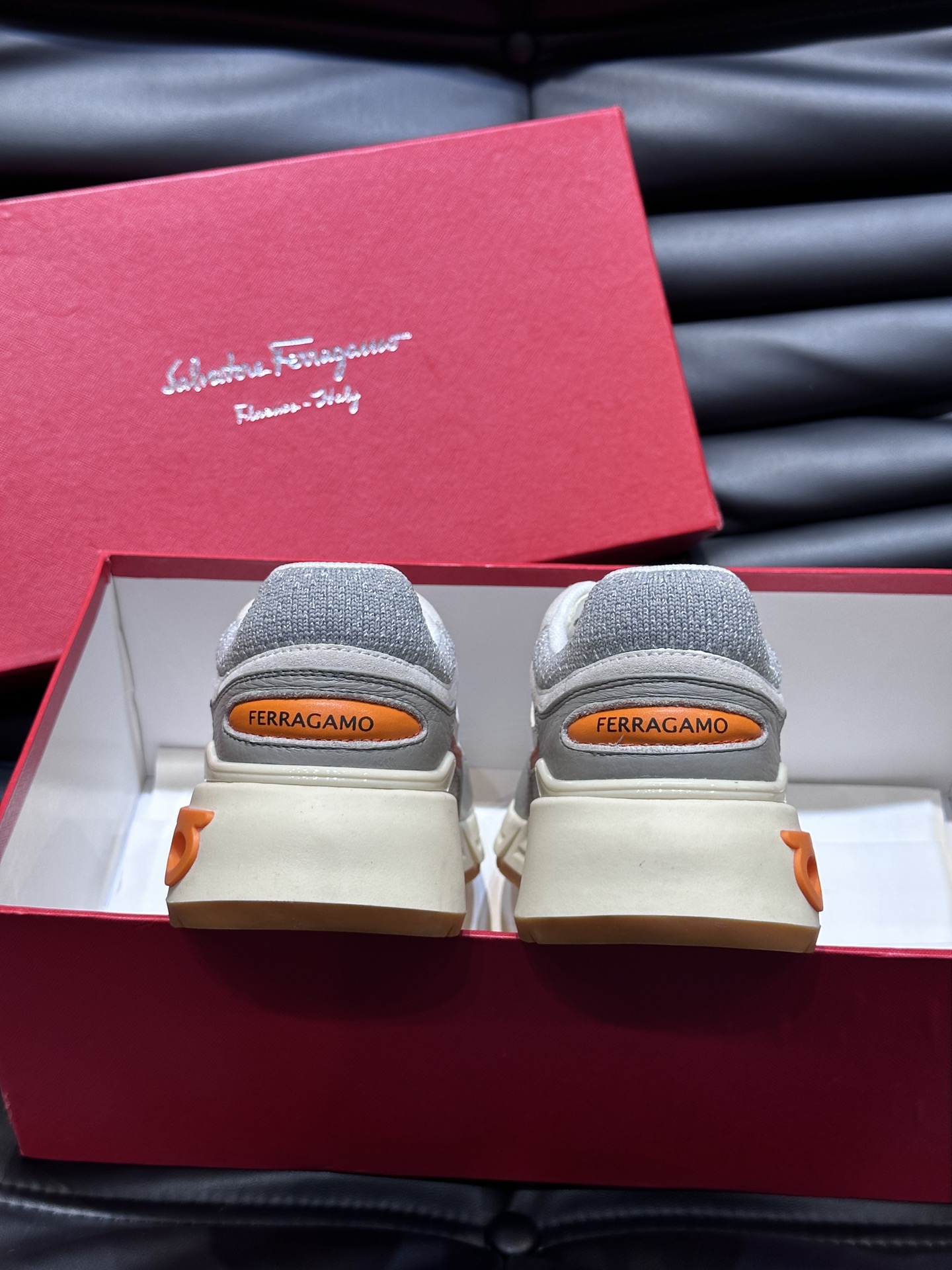 Ferragamo Haute Couture Classic Luxury Leather Shoe Loafer Shoes 7