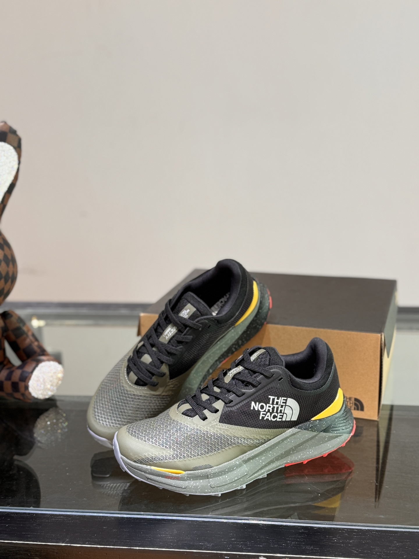 莞厂北面TheNorthFaceVECTIV越野跑鞋徒步3D网布鞋面透气性与耐久性兼具穿着轻便舒适不闷脚