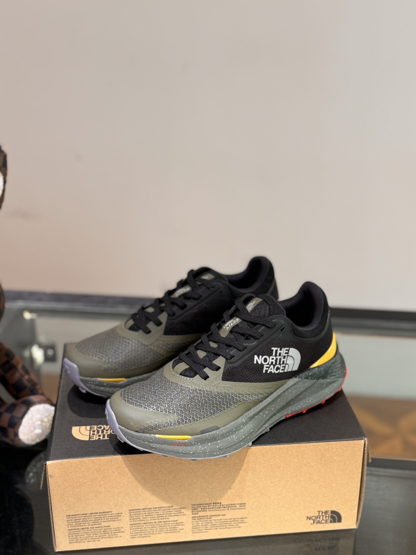 莞厂北面TheNorthFaceVECTIV越野跑鞋徒步3D网布鞋面透气性与耐久性兼具穿着轻便舒适不闷脚