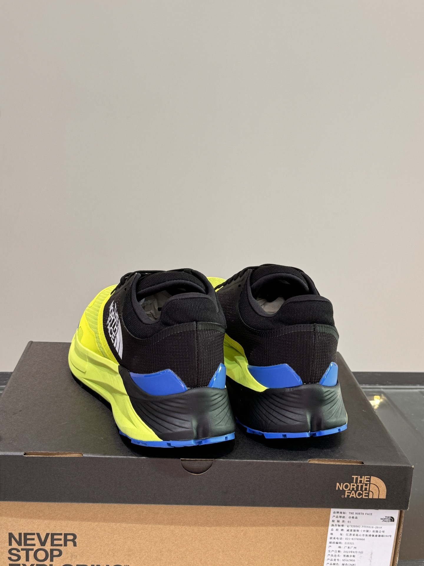 莞厂北面TheNorthFaceVECTIV越野跑鞋徒步3D网布鞋面透气性与耐久性兼具穿着轻便舒适不闷脚