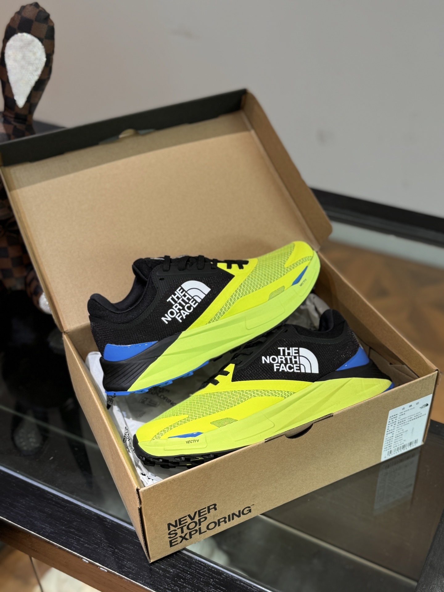 莞厂北面TheNorthFaceVECTIV越野跑鞋徒步3D网布鞋面透气性与耐久性兼具穿着轻便舒适不闷脚