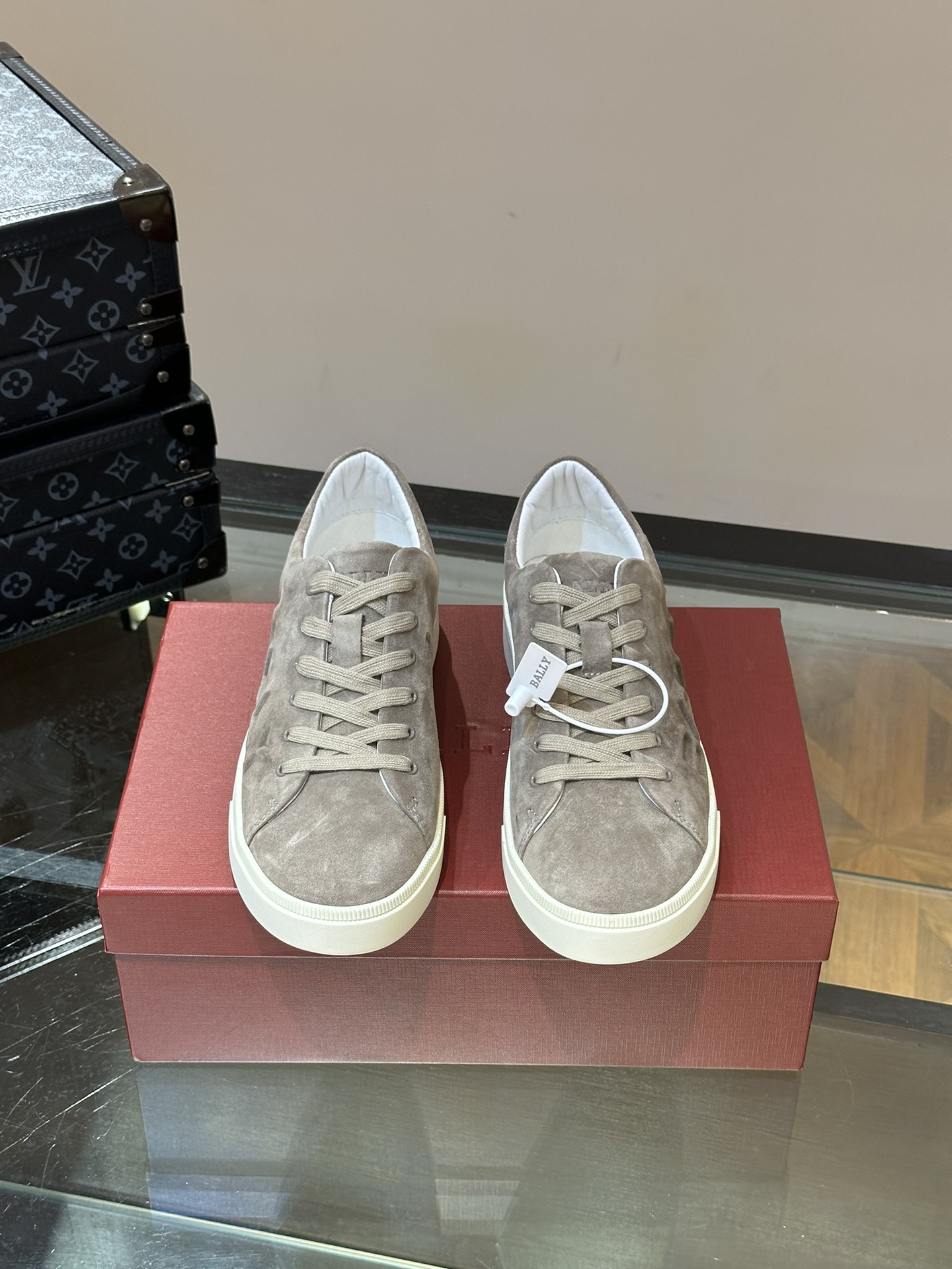 Bally Schoenen Skateboardschoenen Mannen Koeienhuid Casual