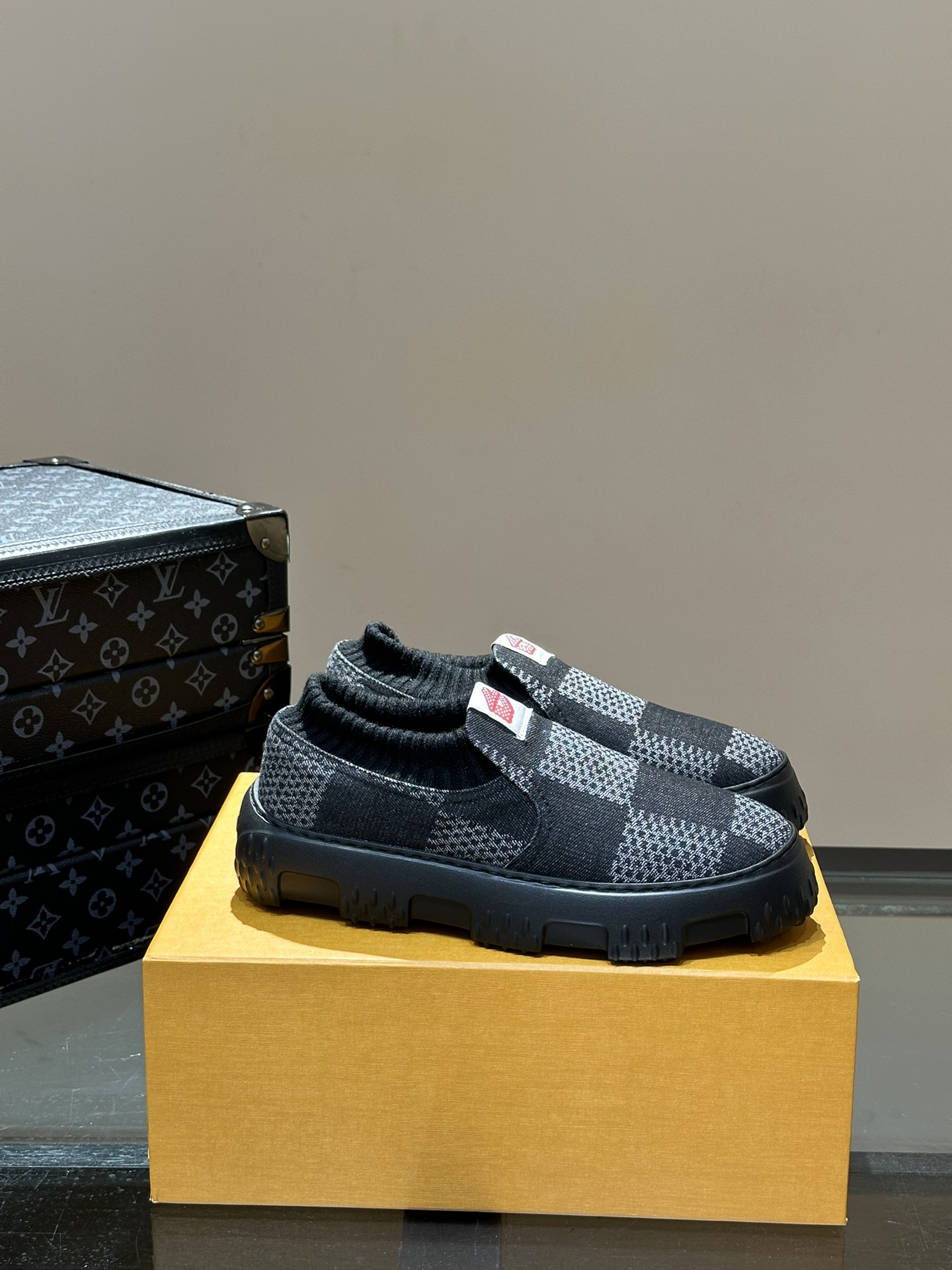 Louis Vuitton Casual Shoes Cotton Fabric Rubber Fall Collection Casual