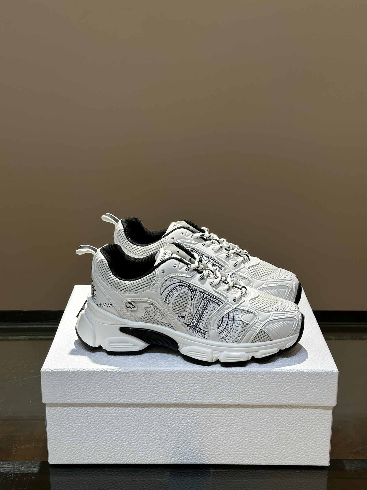 Dior Shoes Sneakers Unisex Cotton Casual