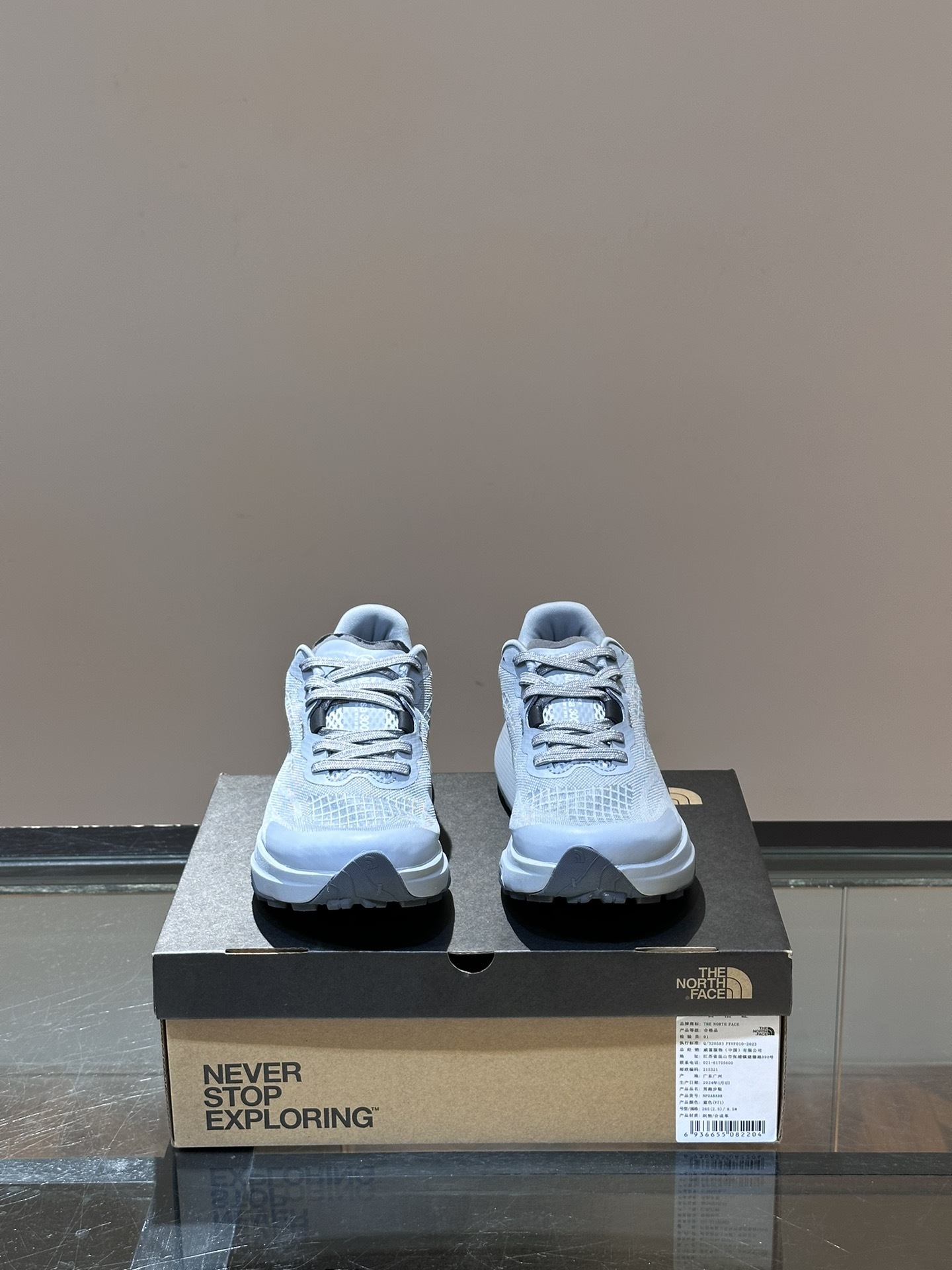 莞厂北面TheNorthFaceVECTIV越野跑鞋徒步3D网布鞋面透气性与耐久性兼具穿着轻便舒适不闷脚