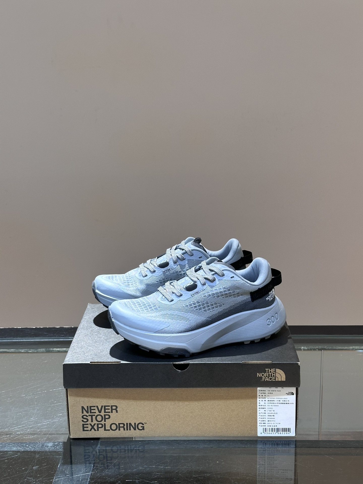 莞厂北面TheNorthFaceVECTIV越野跑鞋徒步3D网布鞋面透气性与耐久性兼具穿着轻便舒适不闷脚