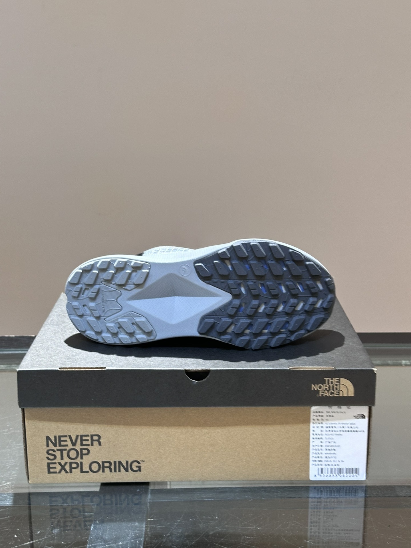 莞厂北面TheNorthFaceVECTIV越野跑鞋徒步3D网布鞋面透气性与耐久性兼具穿着轻便舒适不闷脚