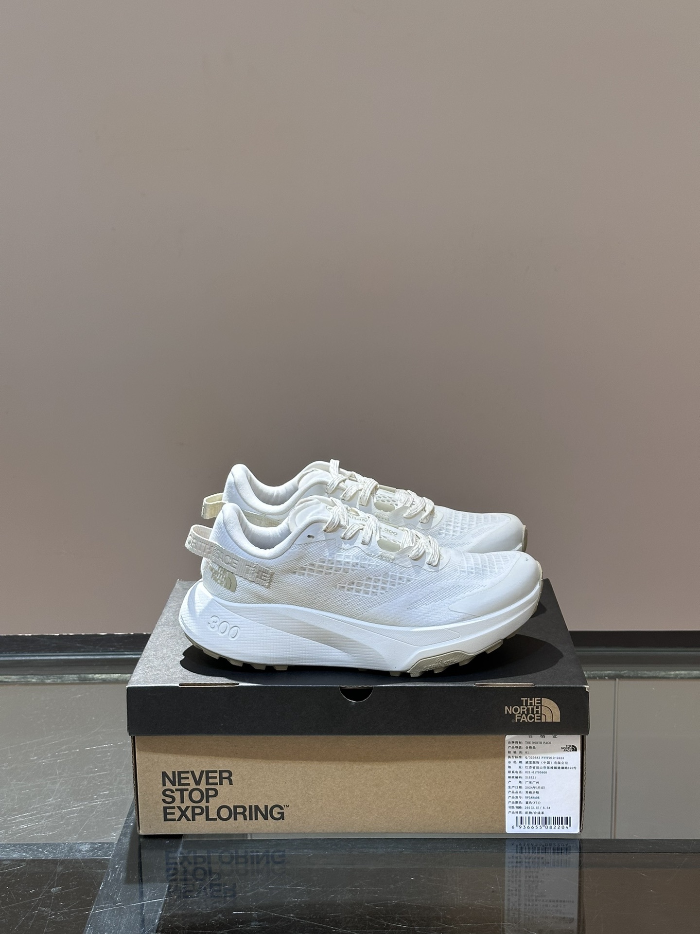 莞厂北面TheNorthFaceVECTIV越野跑鞋徒步3D网布鞋面透气性与耐久性兼具穿着轻便舒适不闷脚